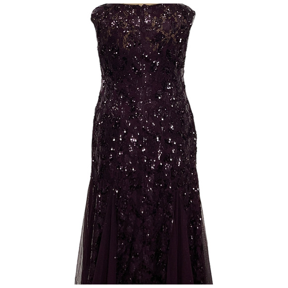 Alex Evenings Plus Size Maxi Dress - Picture 2 of 11